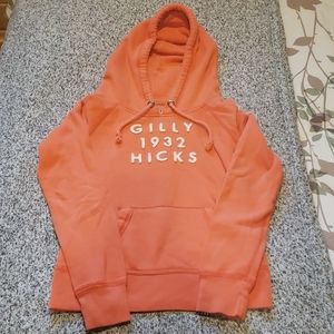 Gilly Hicks Hoodie Sweatshirt - Salmon Color